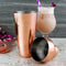 Olea™ Parisian Style 2 Piece Cocktail Shaker - Copper Plated - 20 ounce 