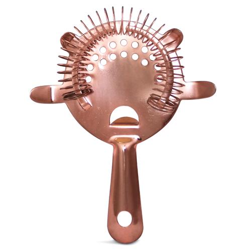BarConic® Four Prong Strainer – Copper Plated - Front