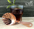 Olea™ Shell Julep Cocktail Strainer - Copper Plated