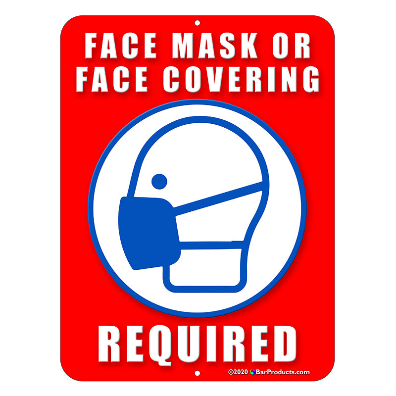 Kolorcoat™ Compliance Signs - Face Mask