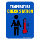 Kolorcoat™ Compliance Signs - Temperature Check Station 