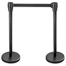 BarConic® 36" Stanchion with 6 1/2" Retractable Belt - Set of 2