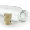 Cylinder Craft Bartending Bottle w/ Cork - Clear 4 oz