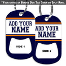 CUSTOMIZABLE - Dog Tag Openers - Sports Teams (Several Team Color Options)