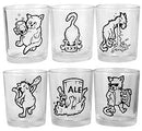 Drunk Kitties Shot Glass Set