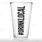 BarConic® #Drink Local - Mixing / Beer Glass - 15 Ounce