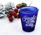 Jingle All the Way - BarConic® Dark Blue Frosted Shot Glass (1.5oz)