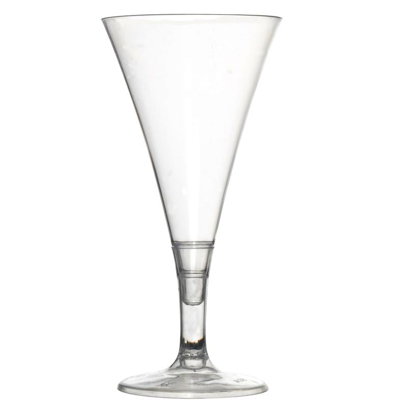 Miniature Plastic Champagne Glasses - 2 oz