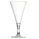  Miniature Plastic Champagne Glasses - 2 oz - 2 Piece