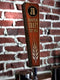 Oak Wood Beer Tap Handles - Flared Shape - Initial Signature Craft