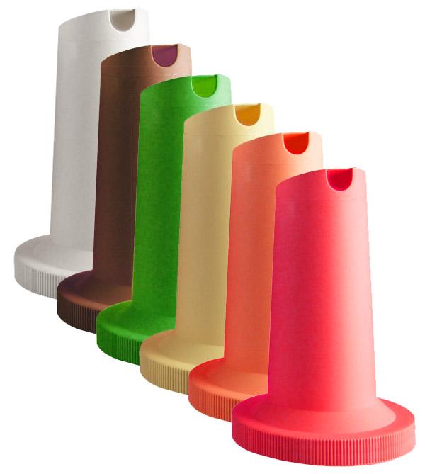 10 Pcs Liquor Pour Spout Covers - Plastic Dust Caps For Bottle Pourers (Caps Only)