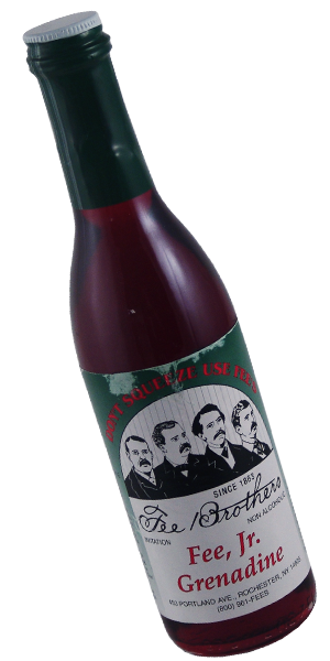 Fee Brothers Grenadine Cordial Syrup - 4/5 pt Bottle