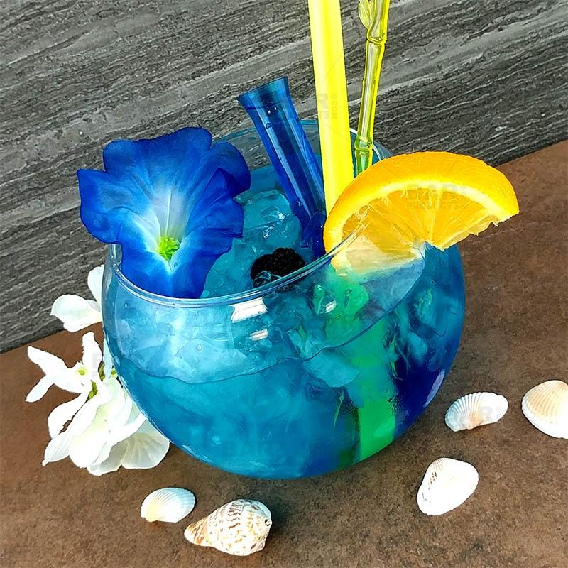 BarConic® 48 oz Tropical Fish Bowl Glass