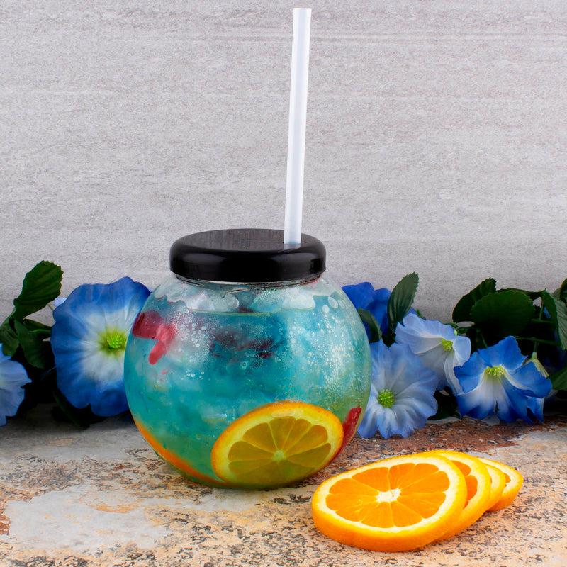 47ounce - BarConic® Fishbowl w/lid & straw