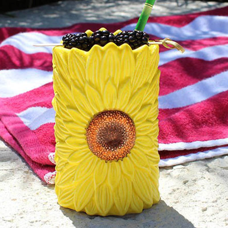 BarConic Tiki Drinkware - Sunflower - 12 oz.