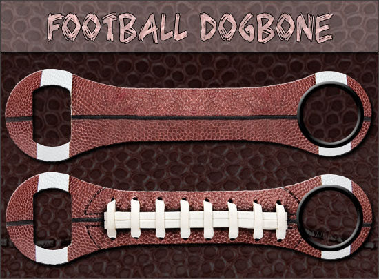 Dog Bone Bottle Opener - Football
