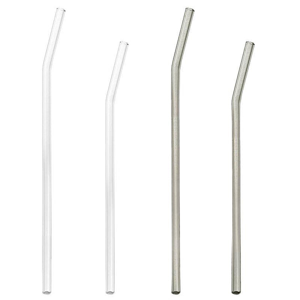 BarConic Reusable Polypropylene Straws - 50 Pack Clear 250mm