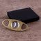 Gold Plated - Double Blade Guillotine Cigar Cutter