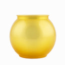 Gold Plastic Fish Bowl - 24 ounce