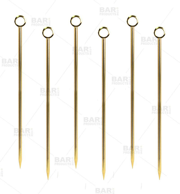 Gold Plated - Cocktail Picks (6)