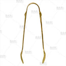 Gold Plated 4 inch Sugar Tongs