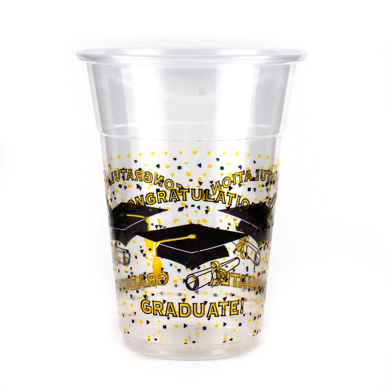 20ct. Graduation Soft Plastic Cups - 16 ounce