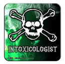 Cork Bottom Coasters - Green Intox