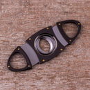 Gunmetal plated - Double Blade Guillotine Cigar Cutter