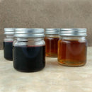Mini Mason Glass Jars - w/lids - 2.5 ounces - 4 pack