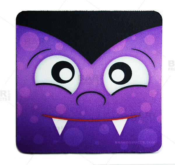 Halloween Themed Foam Coasters - 3.5 inch Square