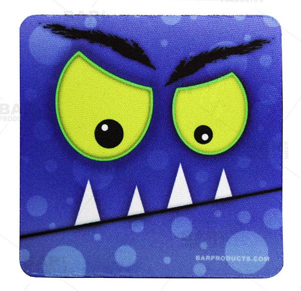 Halloween Themed Foam Coasters - 3.5 inch Square