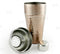 3 piece Cocktail Shaker - Hammered Copper / Stainless Steel - 28 ounce