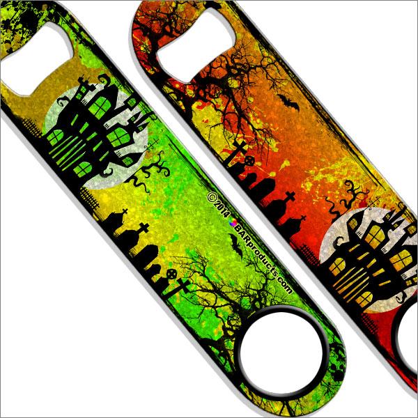 Kolorcoat™ Bottle Opener - Haunted House