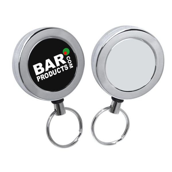 Heavy-Duty Chrome Badge Reel