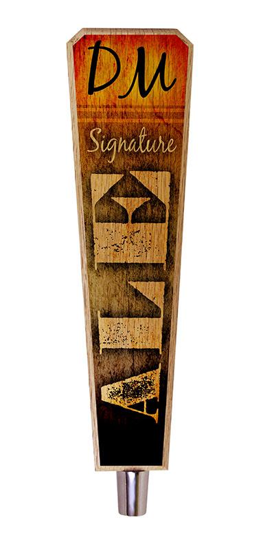 Initial ALE Design - Oak Wood Beer Tap Handles - Flared Shape – Bar ...