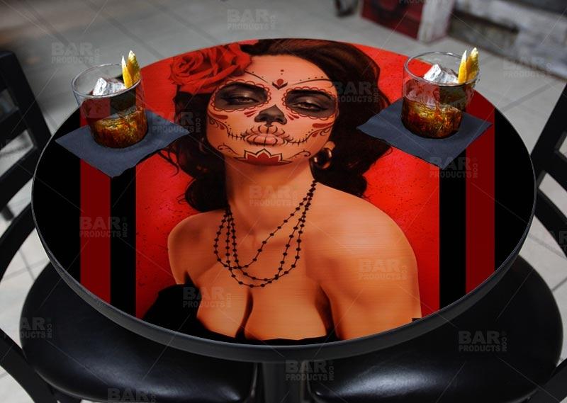Isabella Muerta Round Wooden Table Top - Two Sizes Available