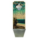 Island Dreams – Wall Mounted Wood Plaque Bottle Opener and Cap Catcher