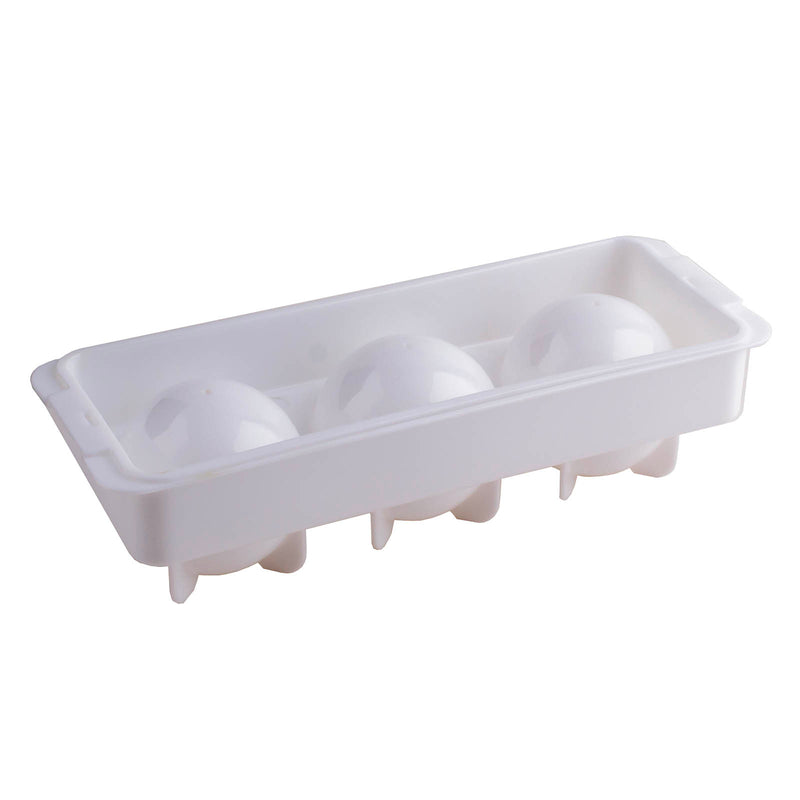 Plastic Ice Mold, Kitchen Tool For Making Ice, Household Ice Cube Tray With  Lid For DIY Round Ice Balls For Drink, Refrigerator Freezing Block Mould
