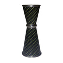 Designer Jigger - Tall Double-Sided 28ML by 56ML - GOLD CARBON FIBER