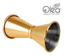 Olea™ Japanese Tall Jigger - Gold Plated - 1/2oz X 3/4oz