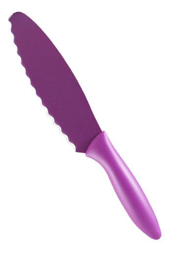 Pure Kamachi 2 Bagel/Sandwich Knife (Purple)