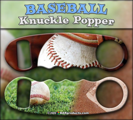 Baseball Knuckle Popper Opener