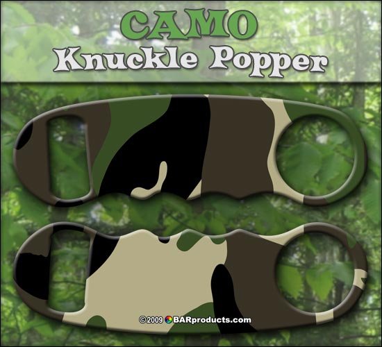Camo Knuckle Popper Opener