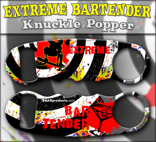 Extreme Bartender Knuckle Popper Opener