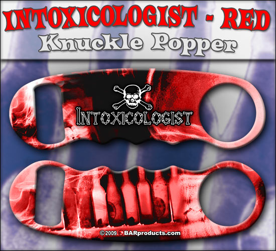 Knuckle Popper Openers - Red Intoxicologist