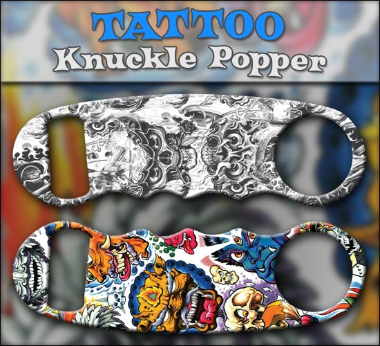 Tattoo Knuckle Popper Opener