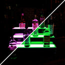 BarConic® LED Magenta Green Lights Dark Bar Pro Bottles