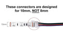 LED Strip to Power Connector - 4 pin - 10mm