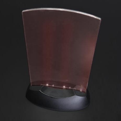 acrylic table tents RGB LED Acrylic Table Tent