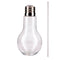 16 ounce - Light Bulb Cup with Lid & Straw